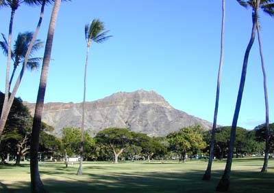 Kapiolani Park in Oahu